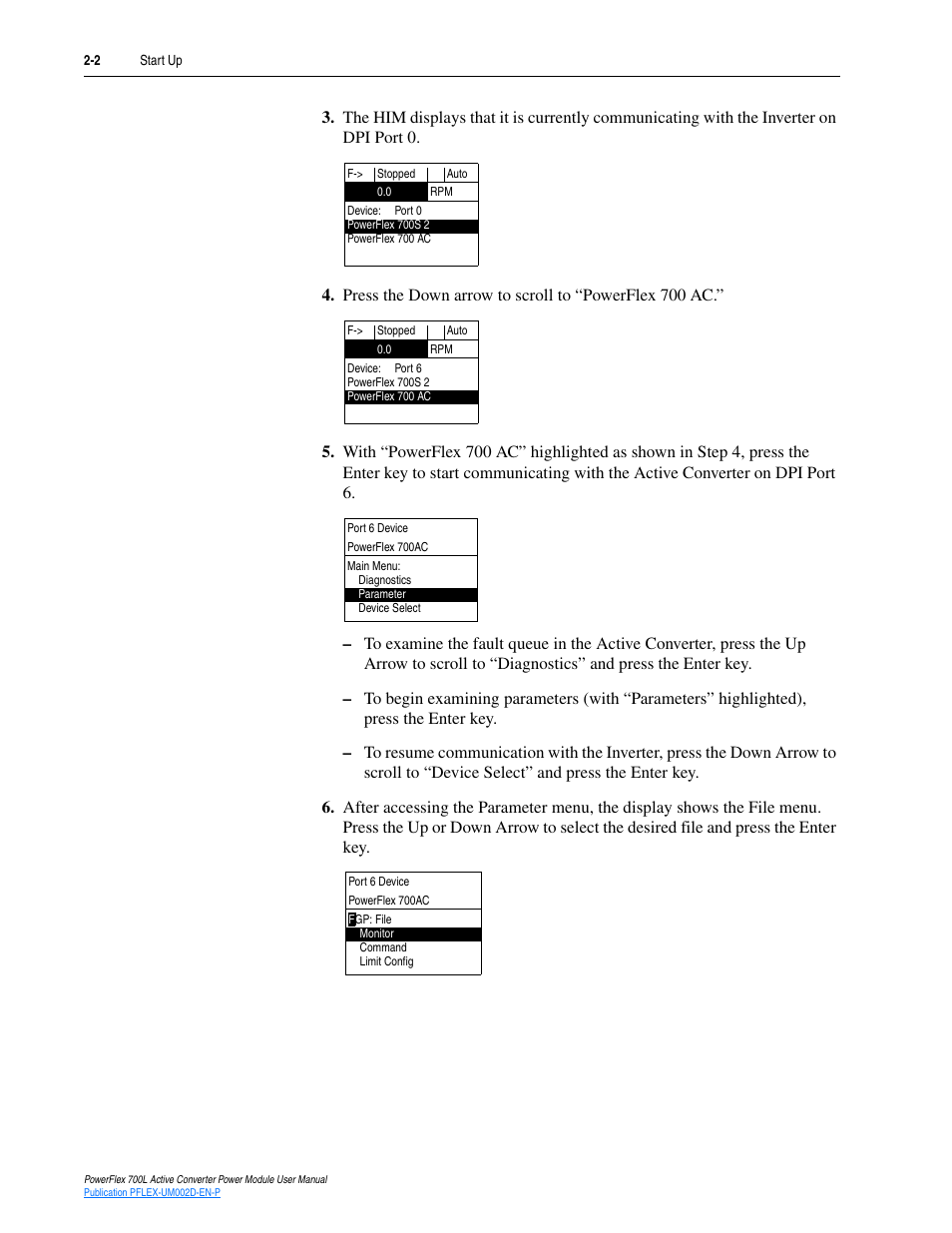 Rockwell Automation 20L, LPM20 PowerFlex 700 Active Converter Power Module User Manual | Page 20 / 72