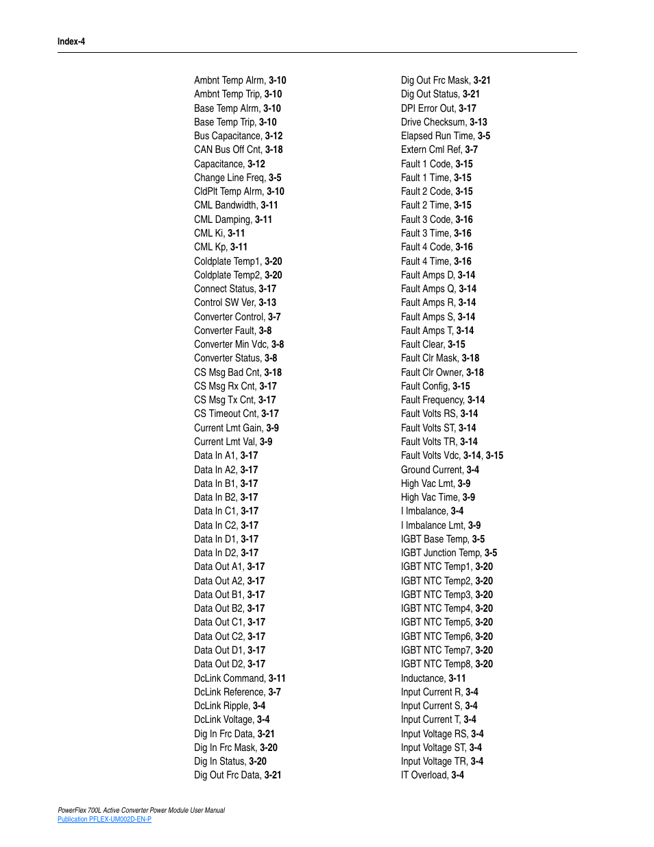 Rockwell Automation 20L, LPM20 PowerFlex 700 Active Converter Power Module User Manual | Page 68 / 72