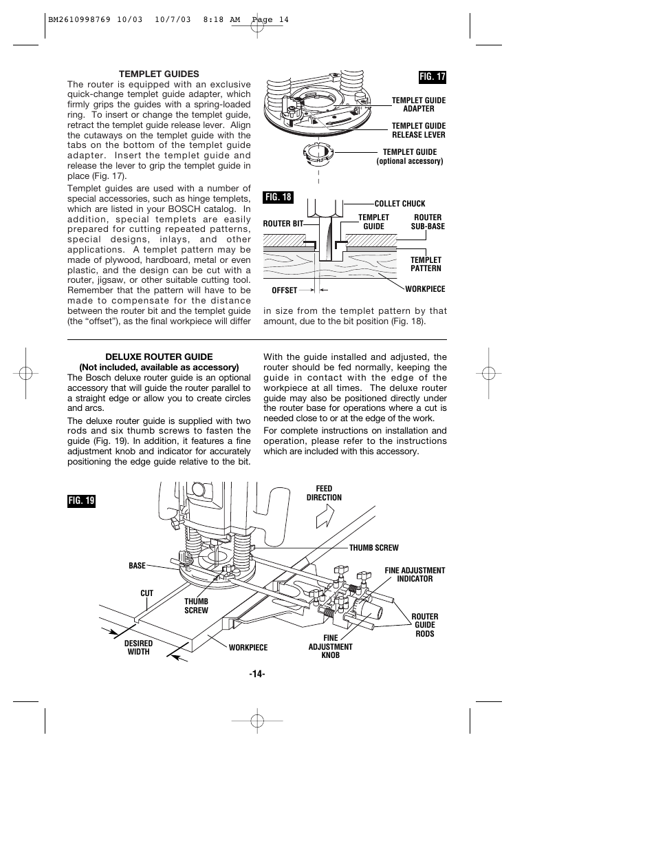 Bosch 1613AEVS User Manual | Page 14 / 44