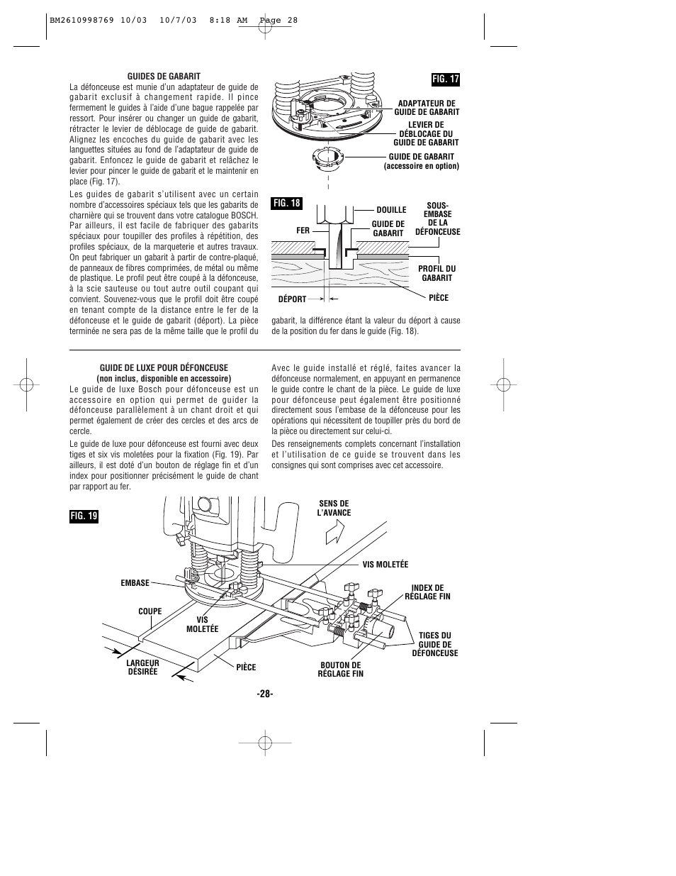 Bosch 1613AEVS User Manual | Page 28 / 44