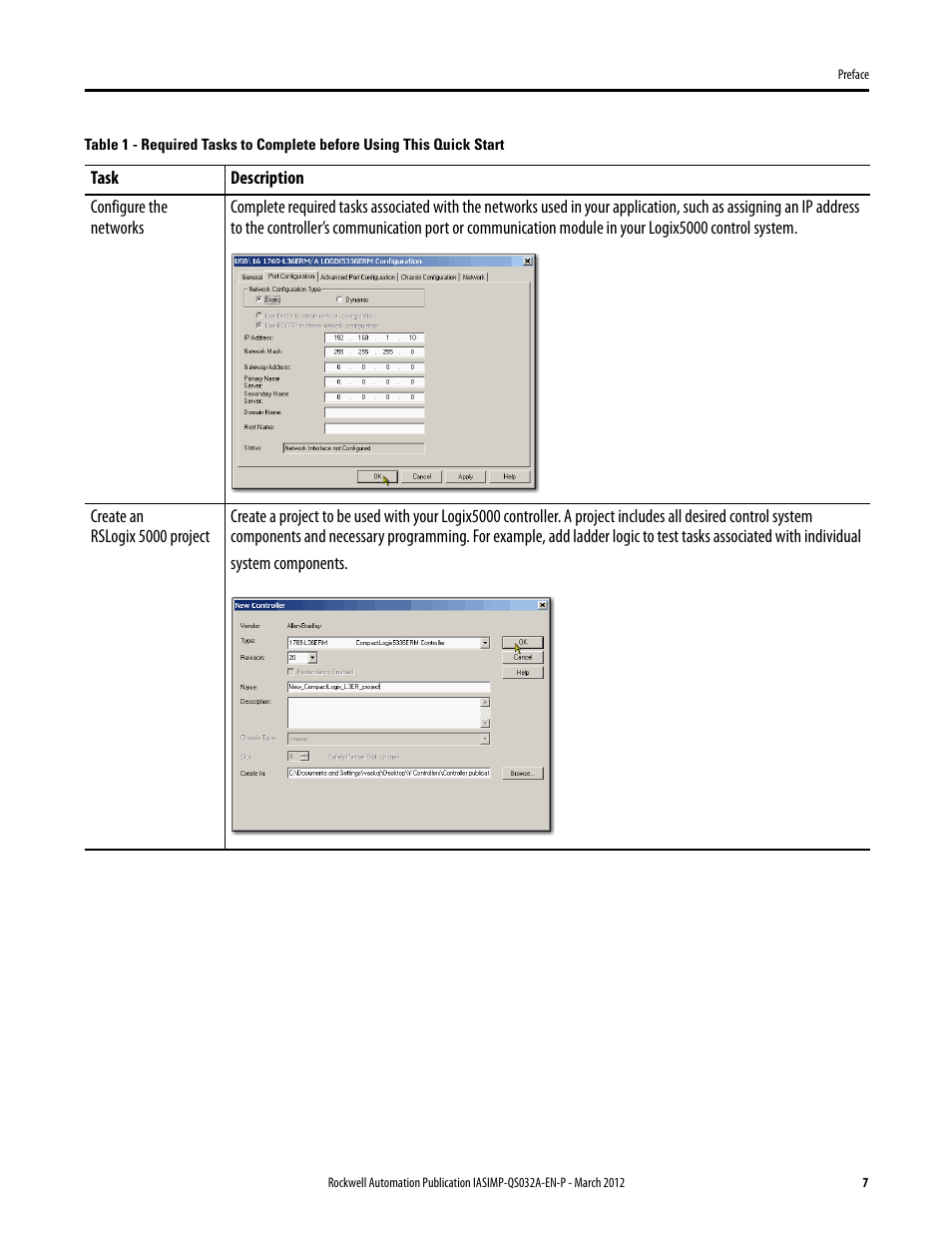 Rockwell Automation Logix5000 Control System: Connect Kinetix 350 Drives over an EtherNet/IP Network Quick Start User Manual | Page 7 / 52