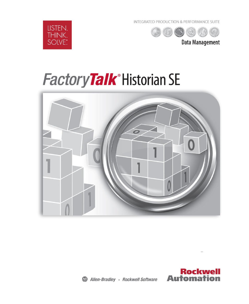 Rockwell Automation FactoryTalk Historian SE DataLink 4.2 User Guide User Manual | 164 pages