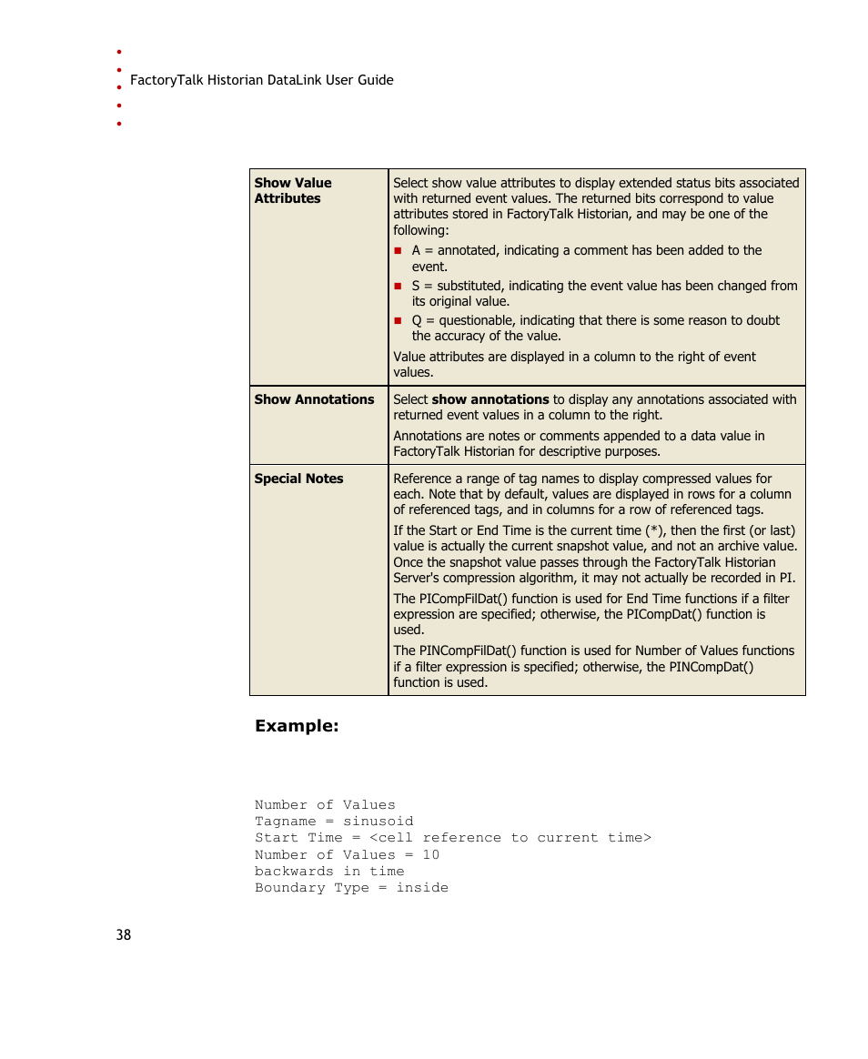 Rockwell Automation FactoryTalk Historian SE DataLink 4.2 User Guide User Manual | Page 46 / 164