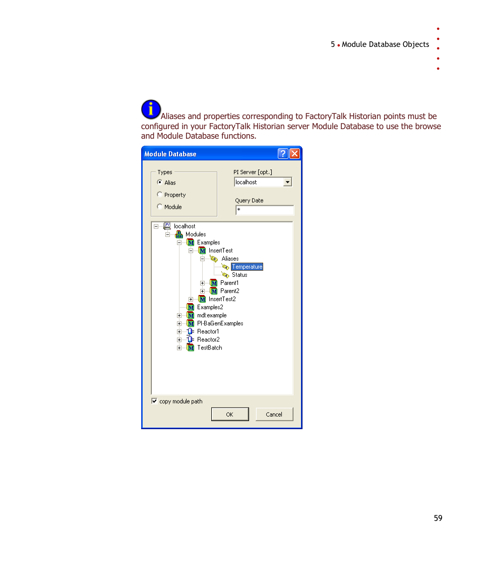 Rockwell Automation FactoryTalk Historian SE DataLink 4.2 User Guide User Manual | Page 67 / 164