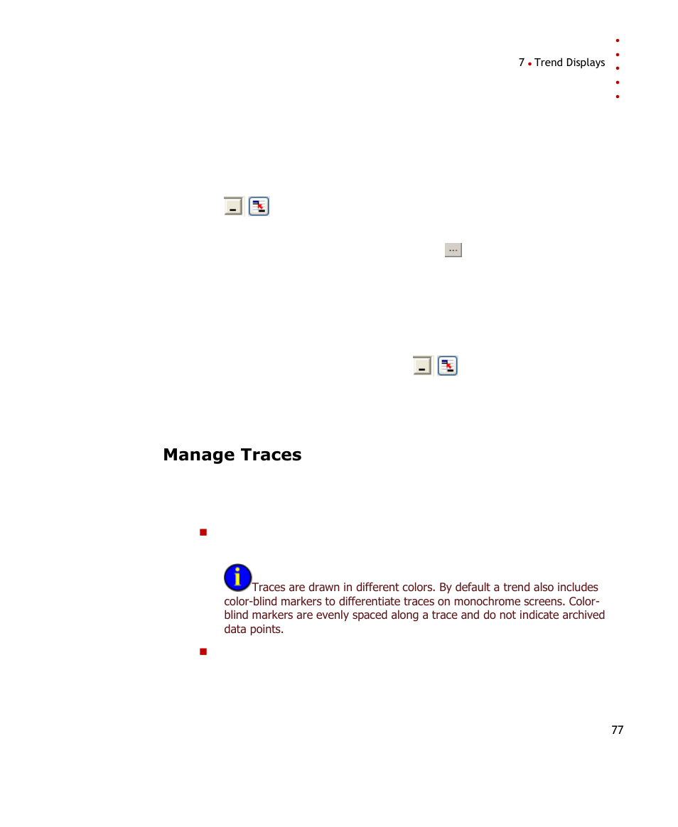 Manage traces | Rockwell Automation FactoryTalk Historian SE DataLink 4.2 User Guide User Manual | Page 85 / 164