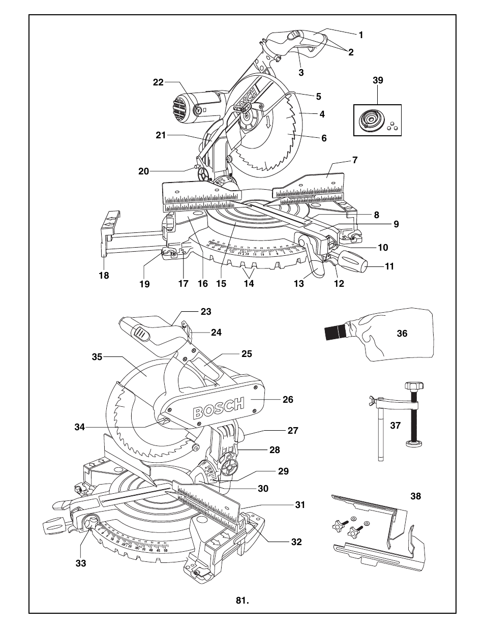 Bosch 4212L User Manual | Page 81 / 112
