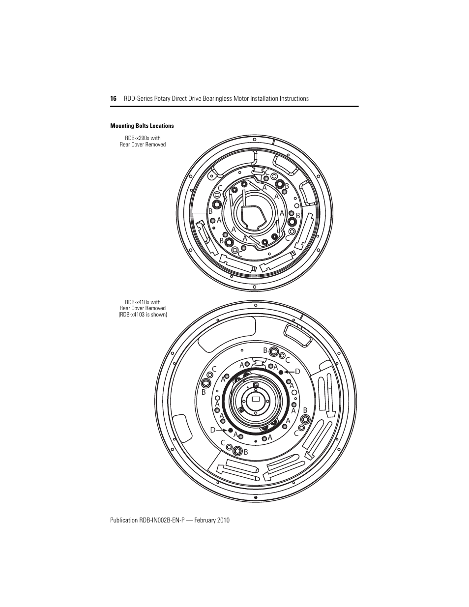 Rockwell Automation RDD-B4102 Rotary Direct Drive Bearingless Motors User Manual | Page 16 / 32