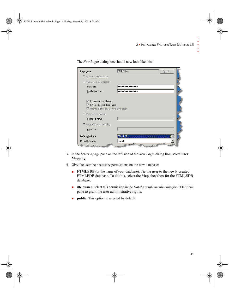 Rockwell Automation FactoryTalk Metrics Line Edition Administrators Guide User Manual | Page 15 / 68