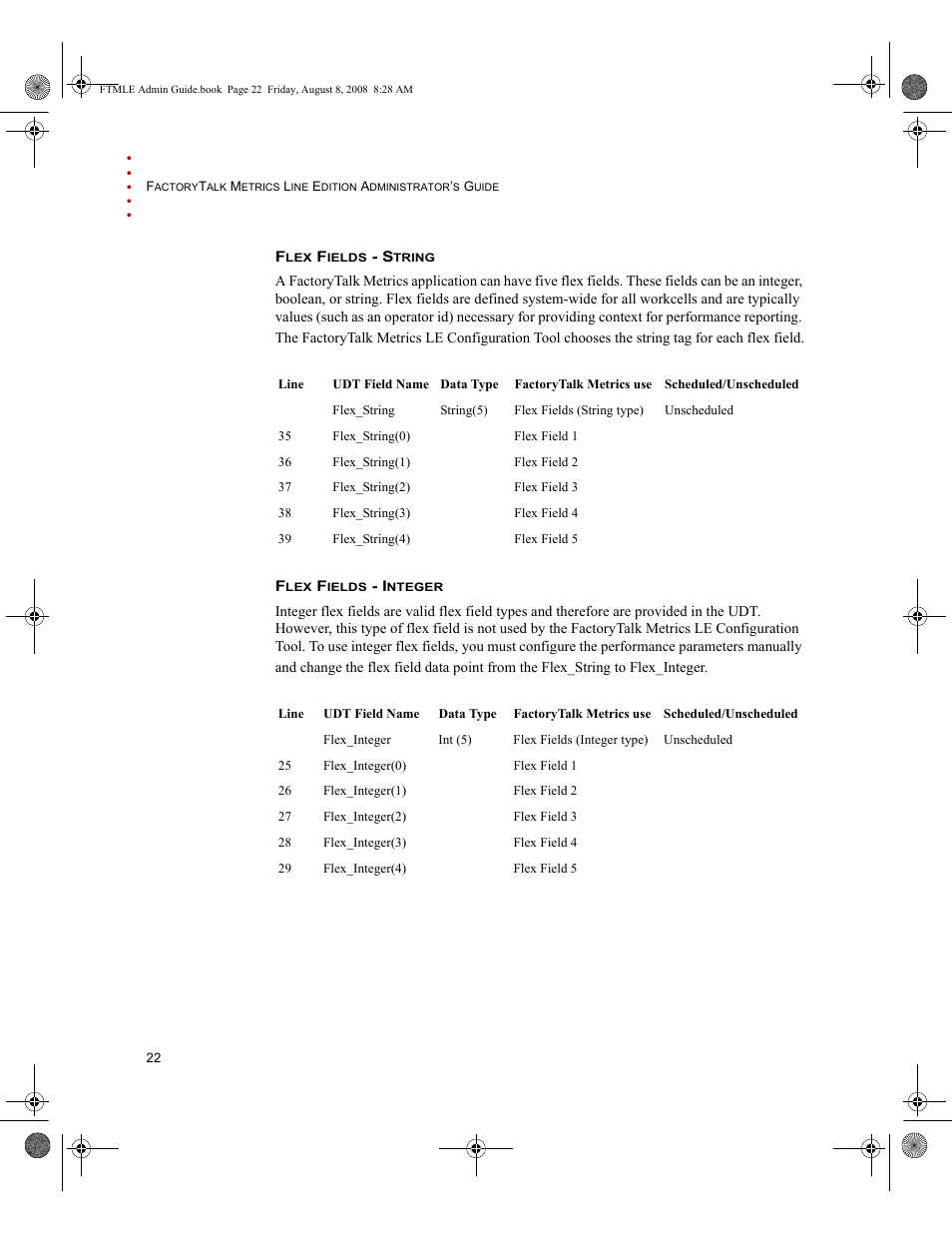 Rockwell Automation FactoryTalk Metrics Line Edition Administrators Guide User Manual | Page 26 / 68