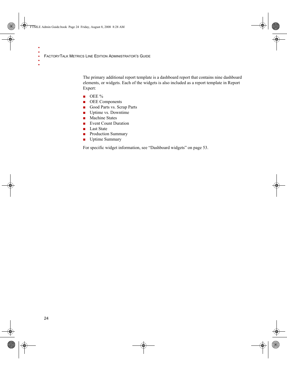 Rockwell Automation FactoryTalk Metrics Line Edition Administrators Guide User Manual | Page 28 / 68