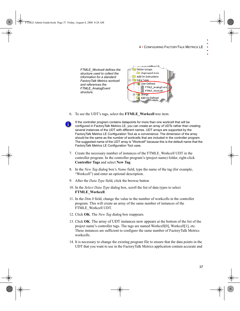 Rockwell Automation FactoryTalk Metrics Line Edition Administrators Guide User Manual | Page 41 / 68