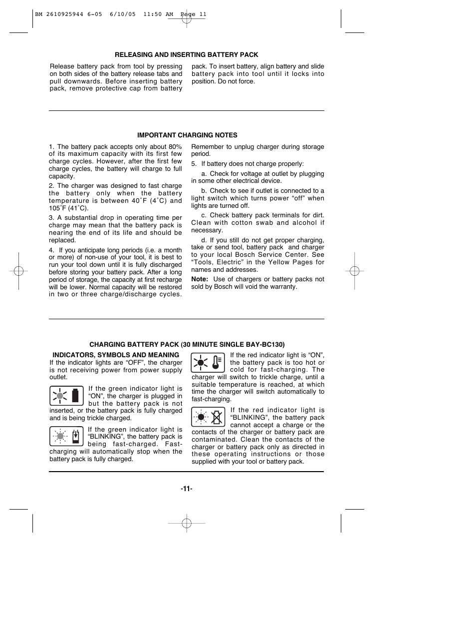 Bosch 53518 User Manual | Page 11 / 44