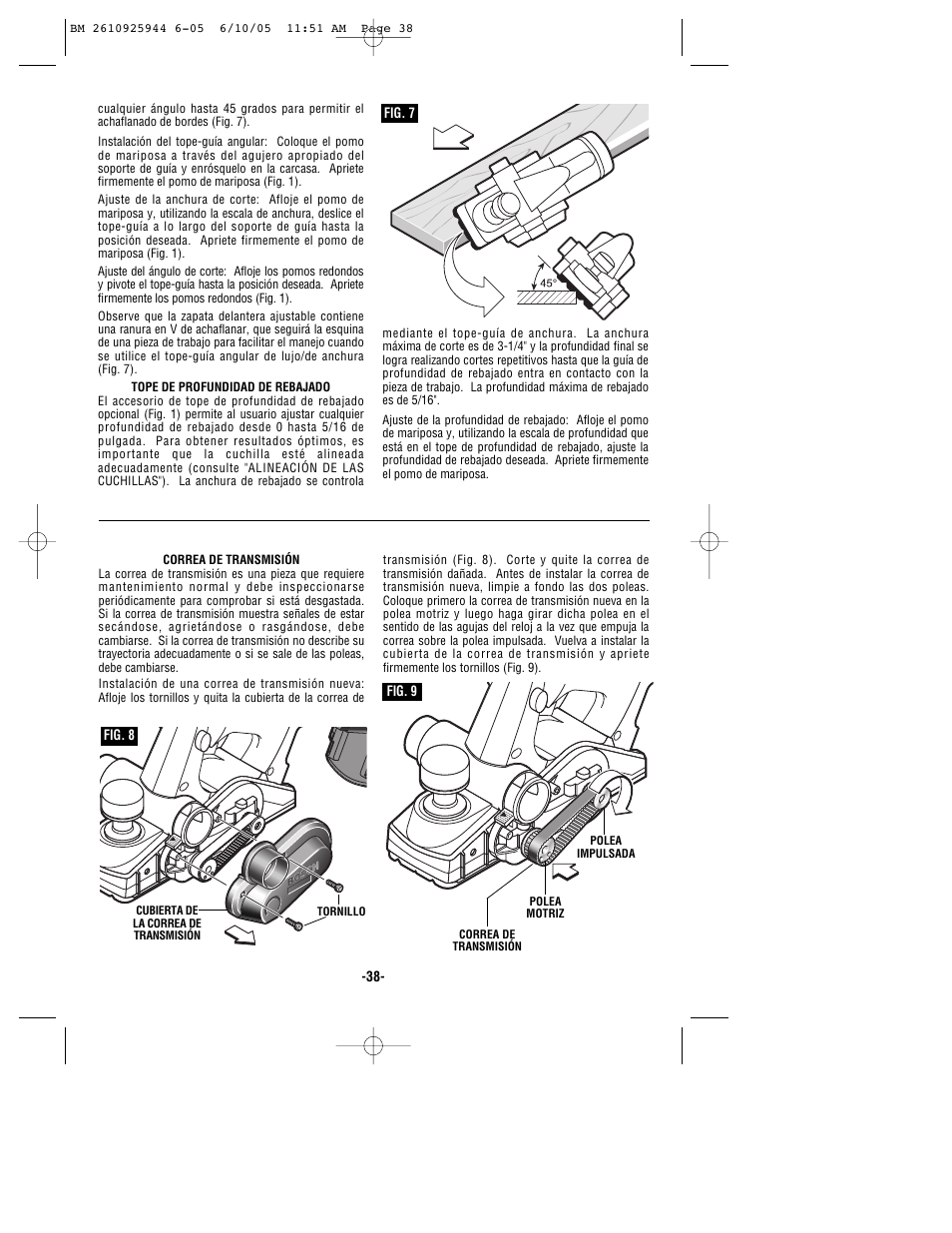 Bosch 53518 User Manual | Page 38 / 44