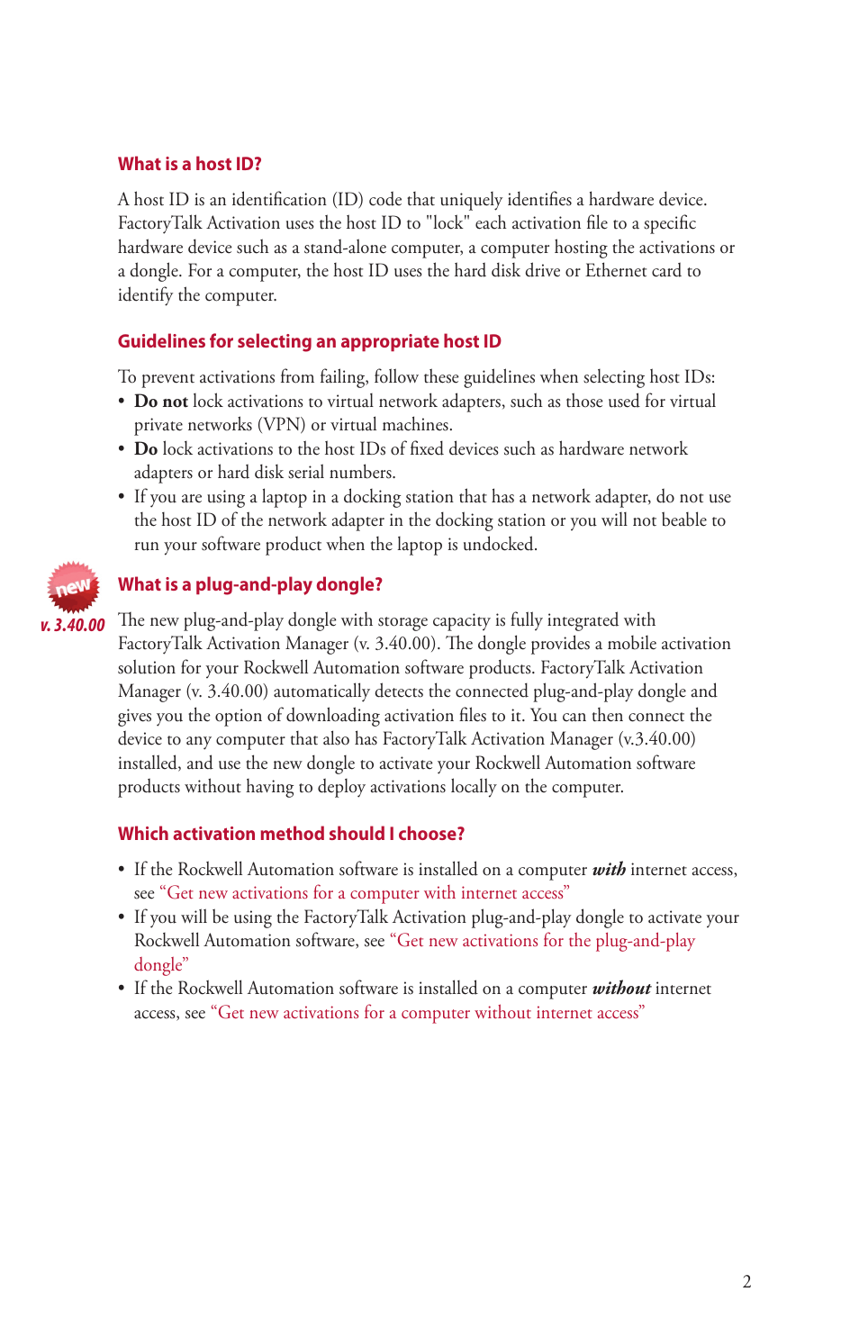 Rockwell Automation Activate Rockwell Software Products User Manual | Page 3 / 8