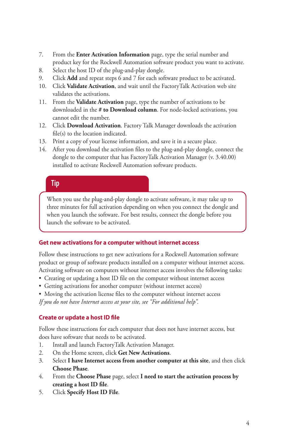 Rockwell Automation Activate Rockwell Software Products User Manual | Page 5 / 8