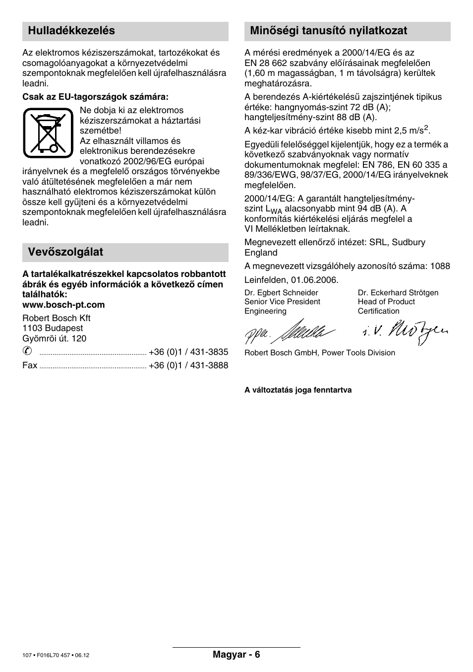 Bosch ART EASYTRIM Accu NIMH User Manual | Page 107 / 168