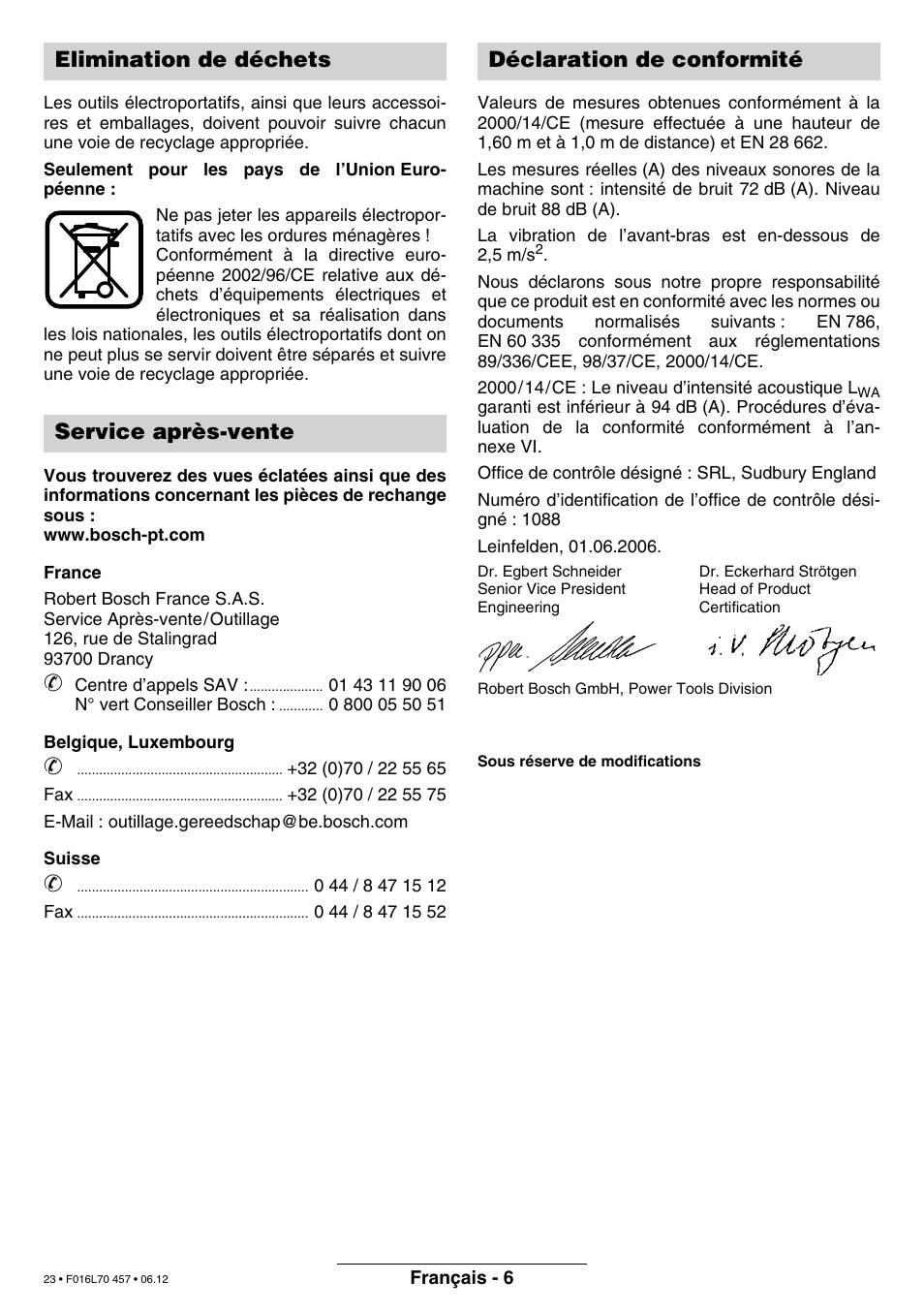 Bosch ART EASYTRIM Accu NIMH User Manual | Page 23 / 168