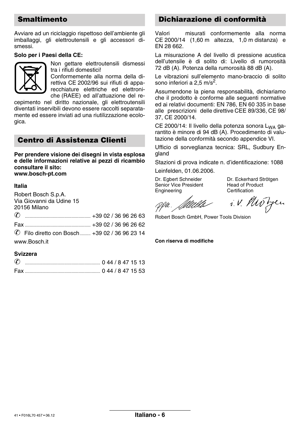Bosch ART EASYTRIM Accu NIMH User Manual | Page 41 / 168