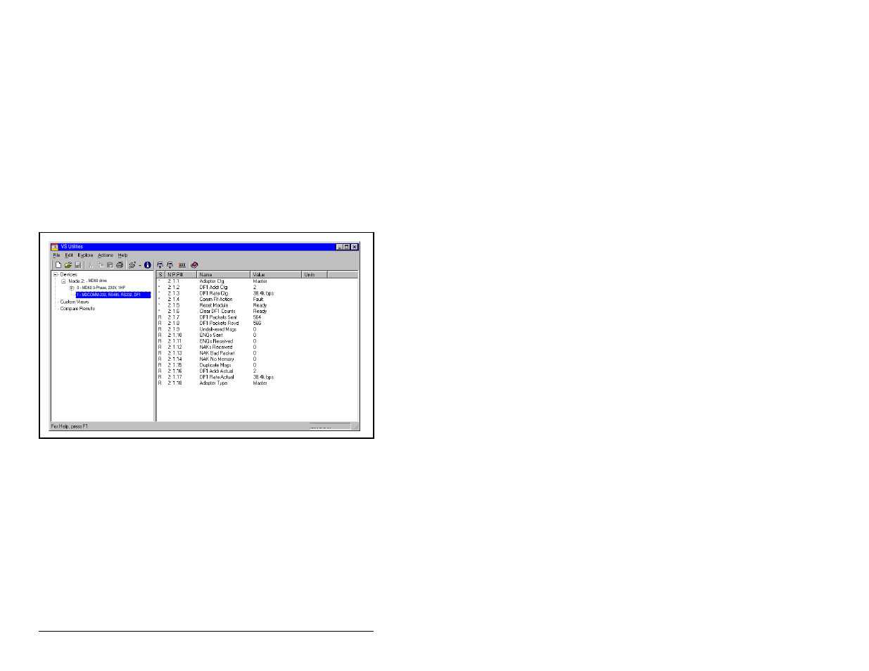 Rockwell Automation MD60 Serial Converter Module - M/N MDCOMM 232 User Manual | Page 20 / 54