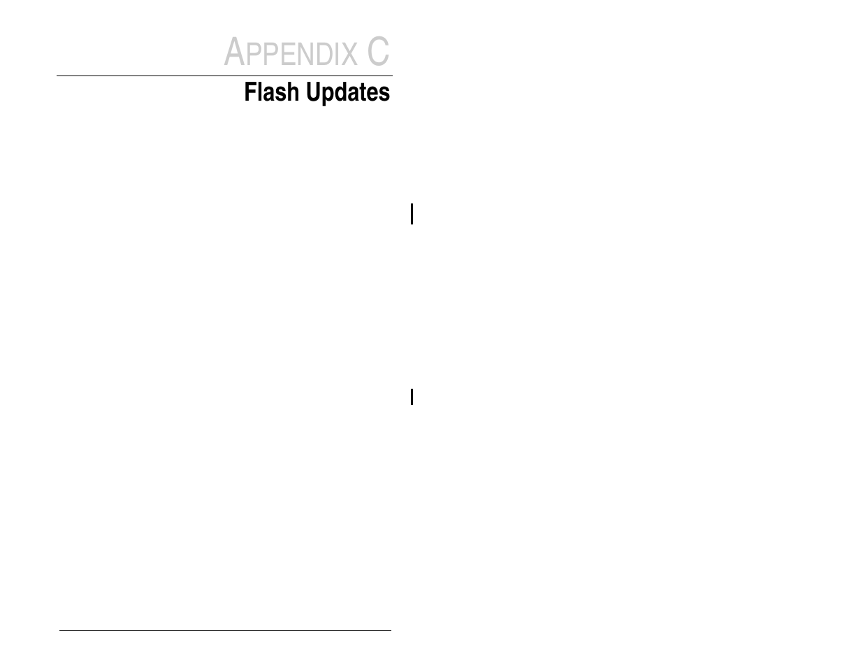 Ppendix, Flash updates | Rockwell Automation MD60 Serial Converter Module - M/N MDCOMM 232 User Manual | Page 43 / 54