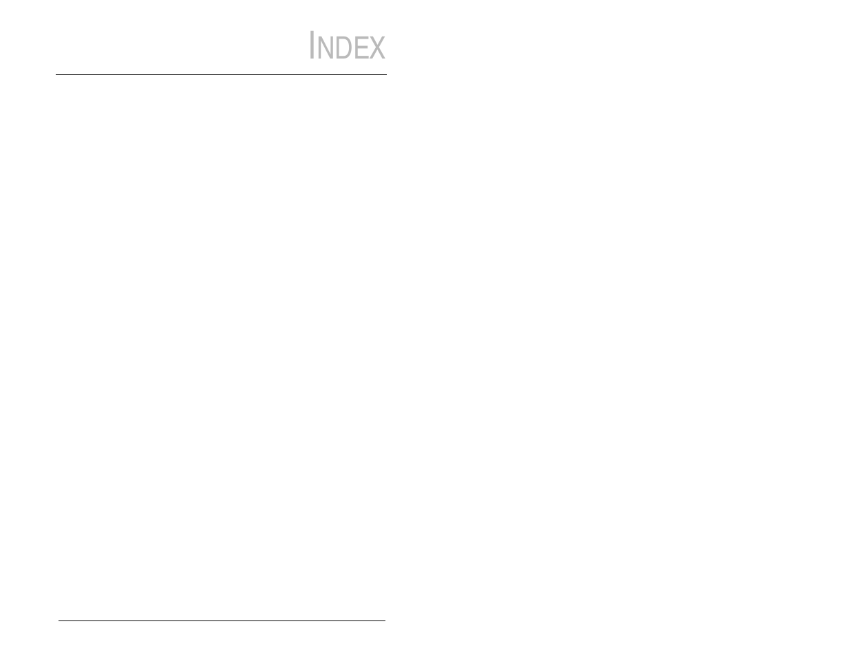 Ndex | Rockwell Automation MD60 Serial Converter Module - M/N MDCOMM 232 User Manual | Page 49 / 54
