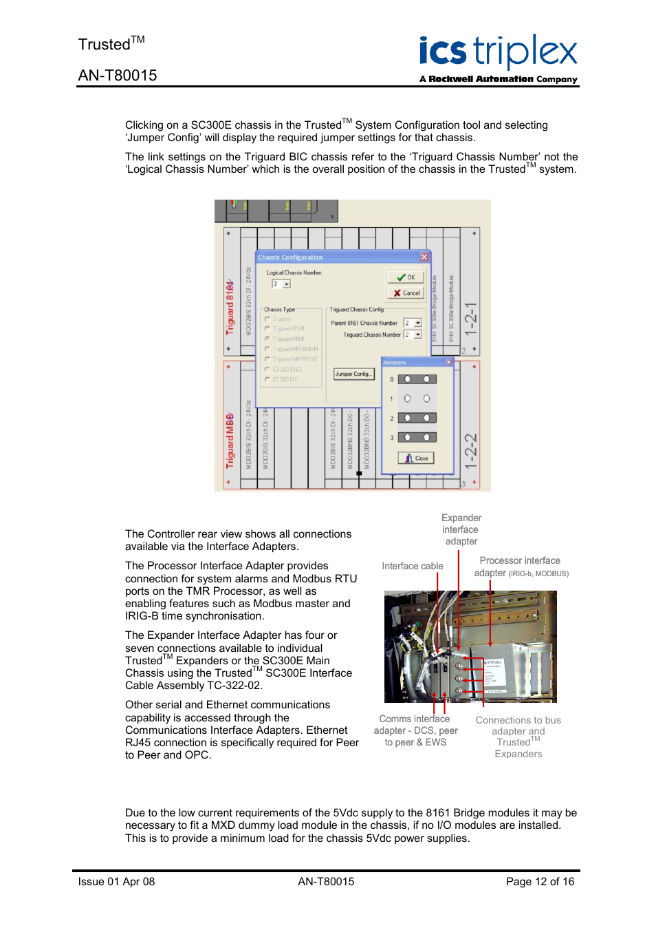 Trusted | Rockwell Automation T80015 Application Note Trusted SC300E Migration Process User Manual | Page 12 / 16