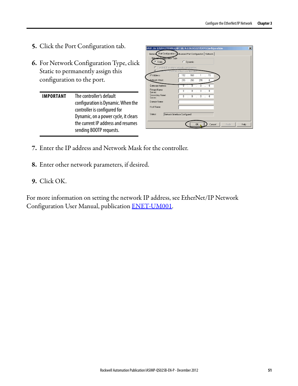 Rockwell Automation 1769-L24ER-QB1B_L24ER-QBFC1B_L27ERM-QBFC1B CompactLogix 5370 L2 Controllers Quick Start User Manual | Page 51 / 86