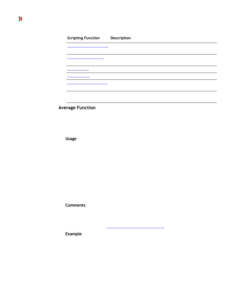 Average function | Rockwell Automation 9307 FactoryTalk EnergyMetrix User Manual | Page 122 / 334