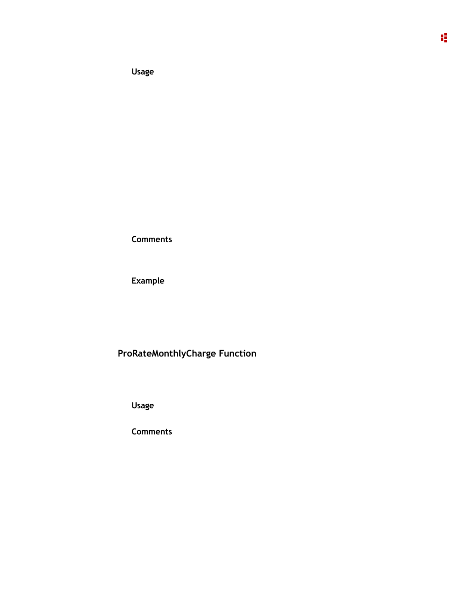 Proratemonthlycharge function | Rockwell Automation 9307 FactoryTalk EnergyMetrix User Manual | Page 131 / 334