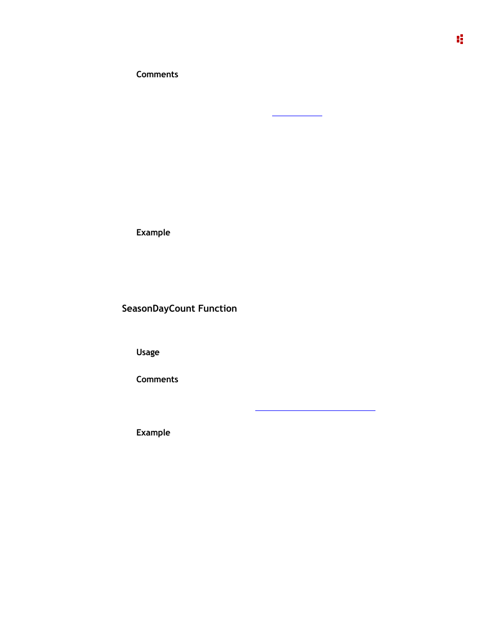 Seasondaycount function | Rockwell Automation 9307 FactoryTalk EnergyMetrix User Manual | Page 133 / 334