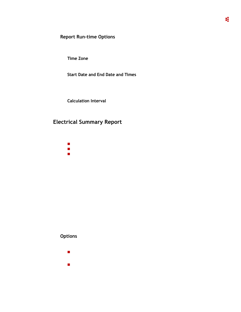 Electrical summary report | Rockwell Automation 9307 FactoryTalk EnergyMetrix User Manual | Page 207 / 334