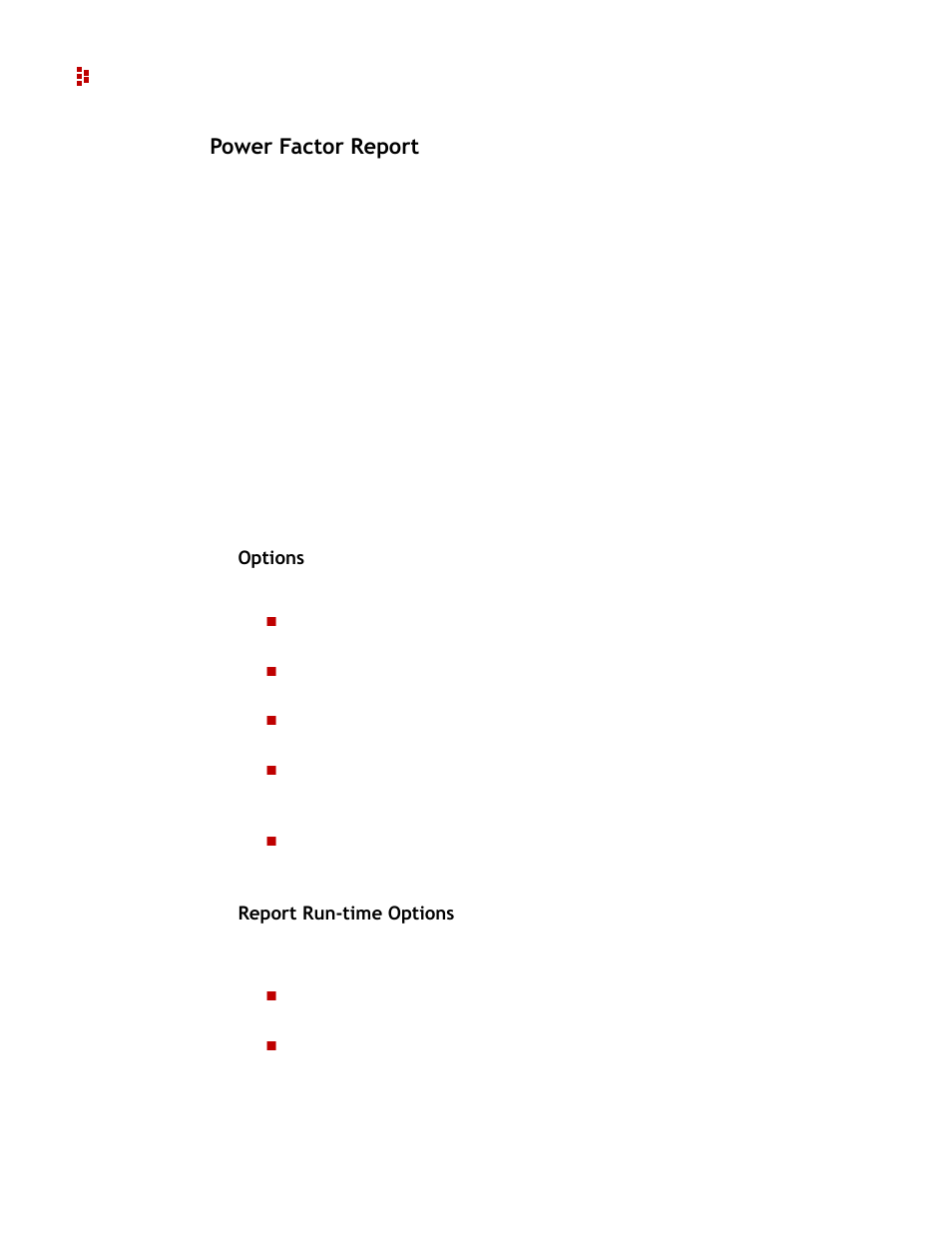 Power factor report | Rockwell Automation 9307 FactoryTalk EnergyMetrix User Manual | Page 210 / 334