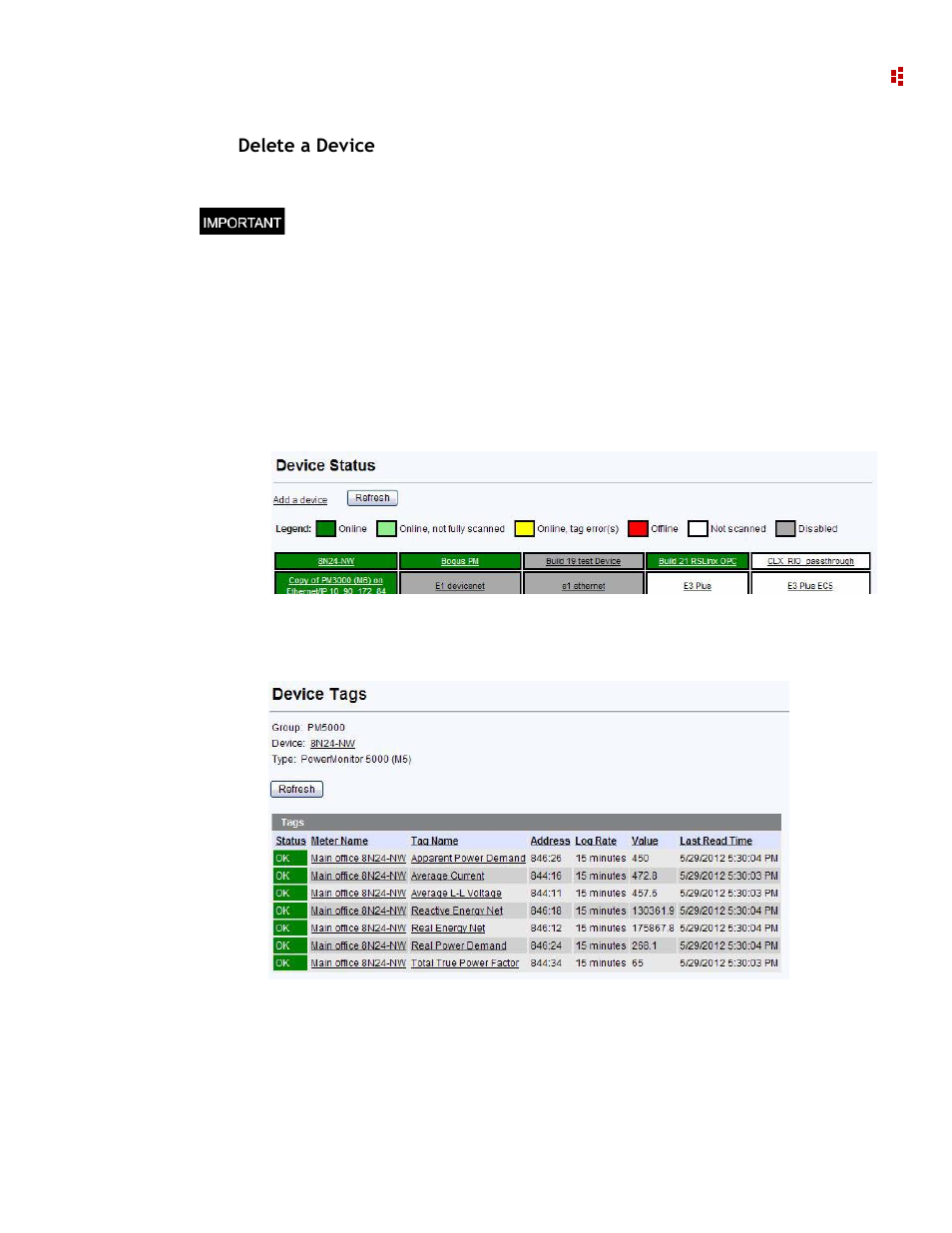 Rockwell Automation 9307 FactoryTalk EnergyMetrix User Manual | Page 71 / 334