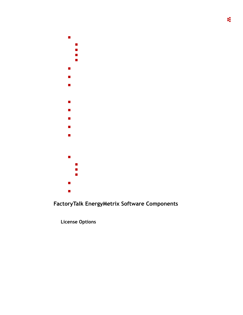 Factorytalk energymetrix software components | Rockwell Automation 9307 FactoryTalk EnergyMetrix User Manual | Page 9 / 334