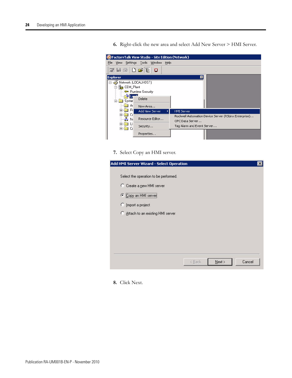 Rockwell Automation MMCL Using the Mining, Mineral, and Cement Library (MMCL) in FactoryTalk View Site Ed User Manual | Page 24 / 92