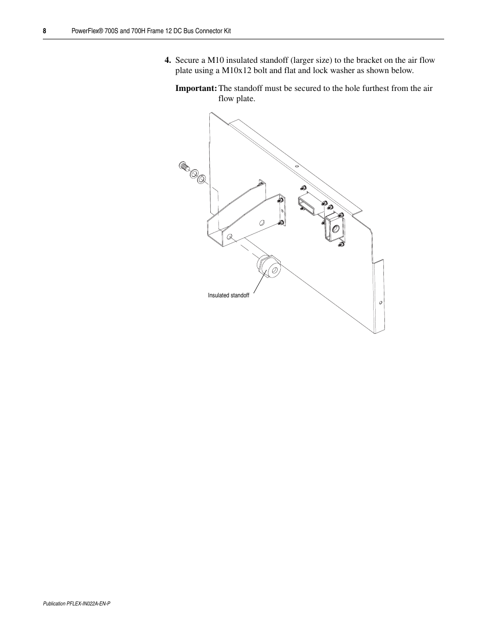 Rockwell Automation 20D PowerFlex 700S and 700H Frame 12 DC Bus Connector Kit User Manual | Page 8 / 34