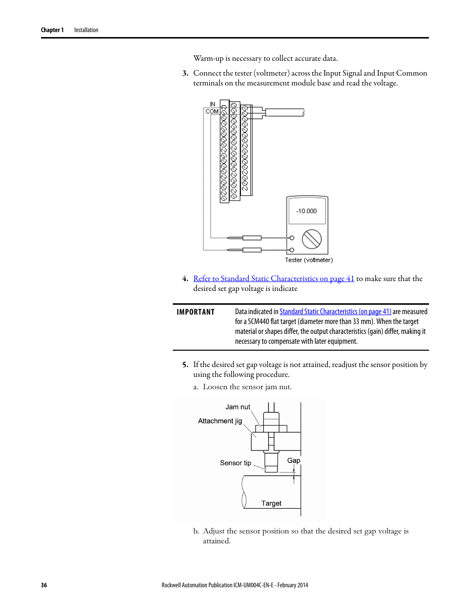 Rockwell Automation 1442 Eddy Current Probe System User Manual | Page 36 / 56