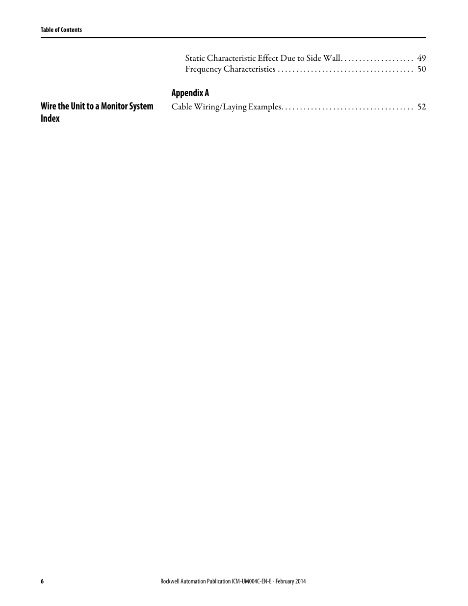 Rockwell Automation 1442 Eddy Current Probe System User Manual | Page 6 / 56