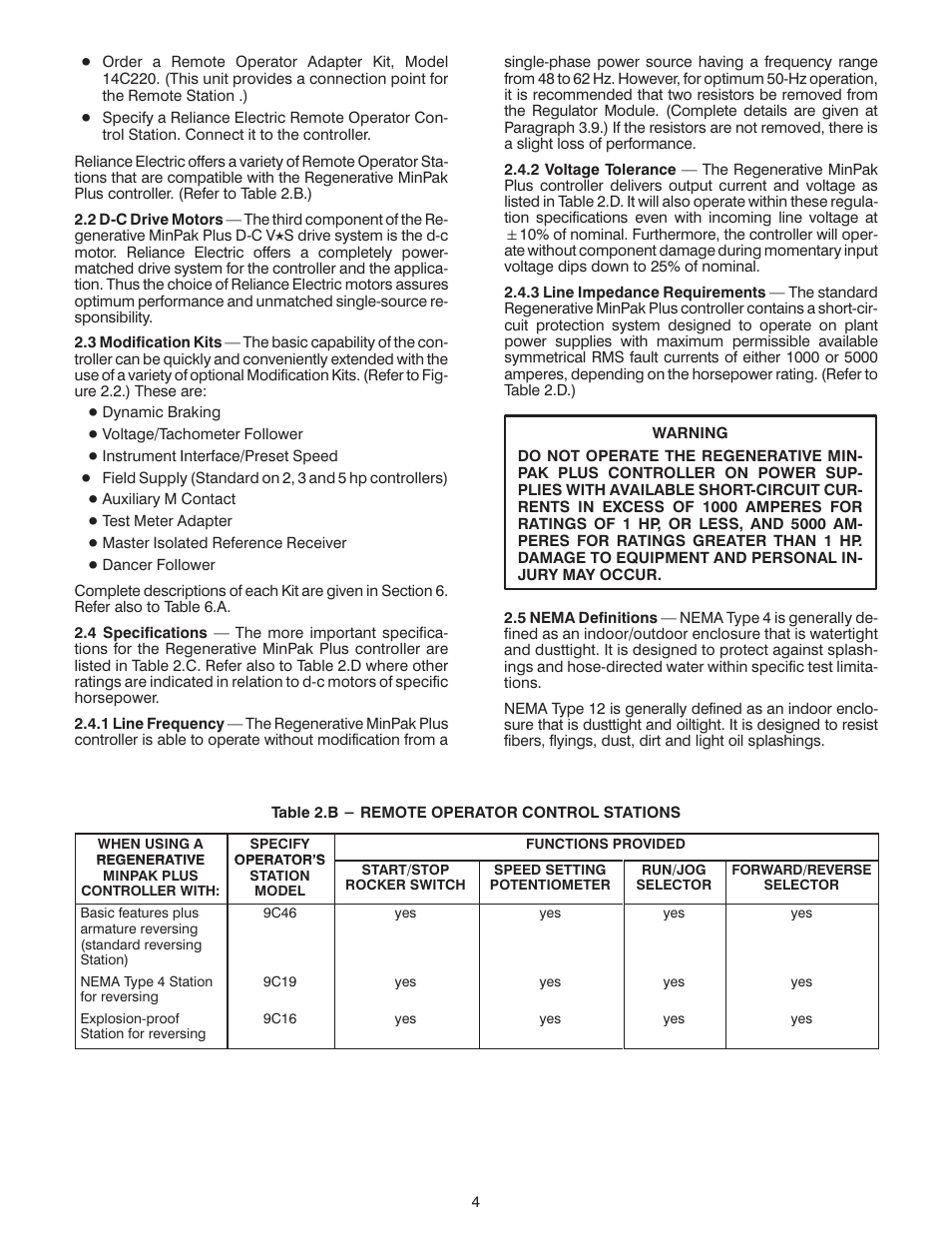 Rockwell Automation MinPak Plus DC Drives Kits User Manual | Page 5 / 58