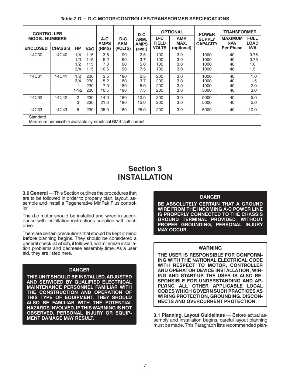 Rockwell Automation MinPak Plus DC Drives Kits User Manual | Page 8 / 58