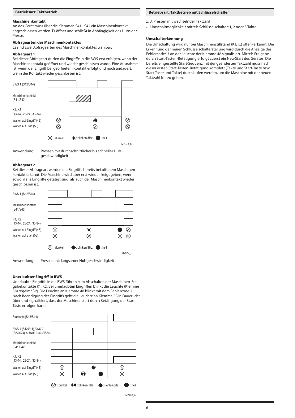 Rockwell Automation 440R Lichtgittermodul MSR22LM mit umschaltbaren Funktionen Light curtain controller User Manual | Page 6 / 32