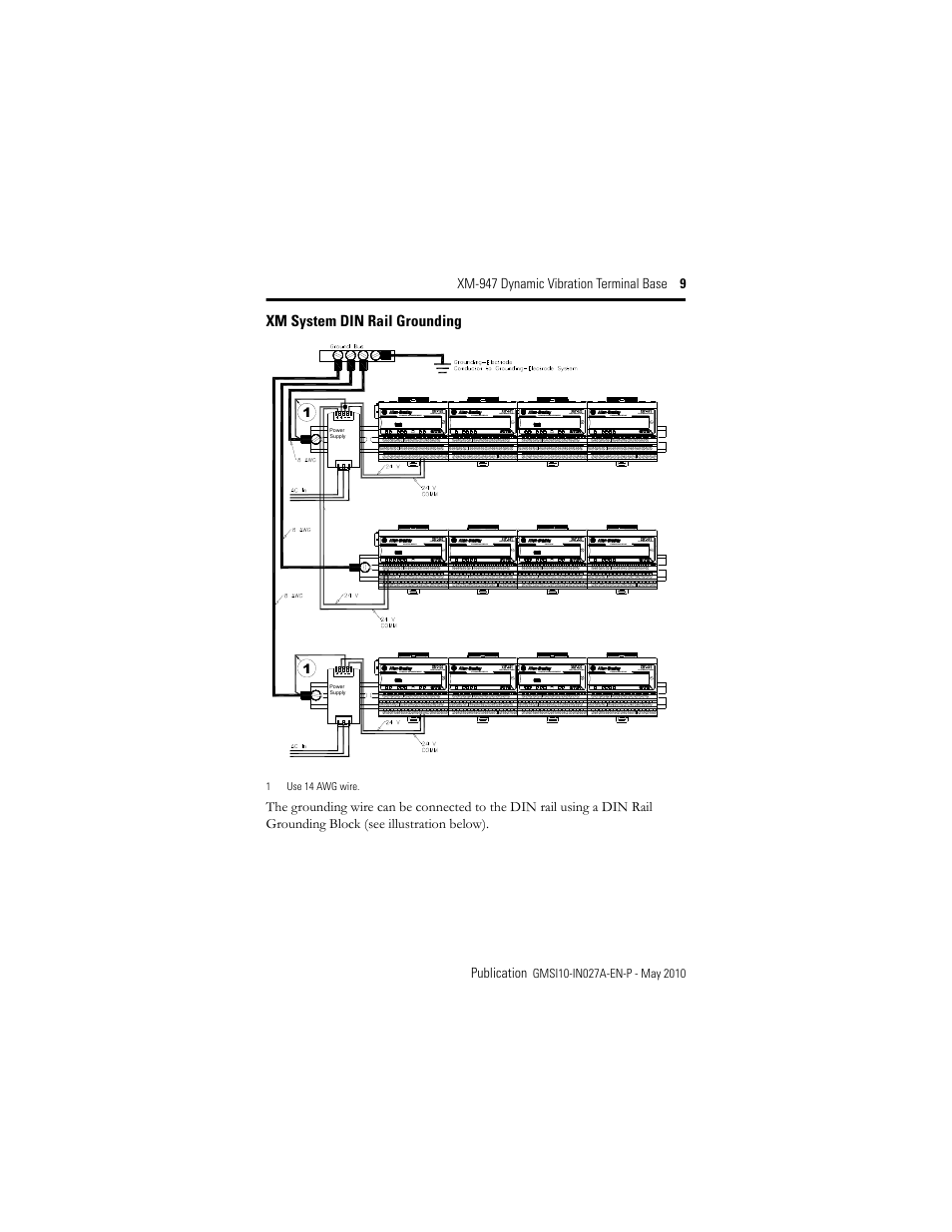 Rockwell Automation 1440-TB-H XM-947 Dynamic Vibration Terminal Base User Manual | Page 9 / 24