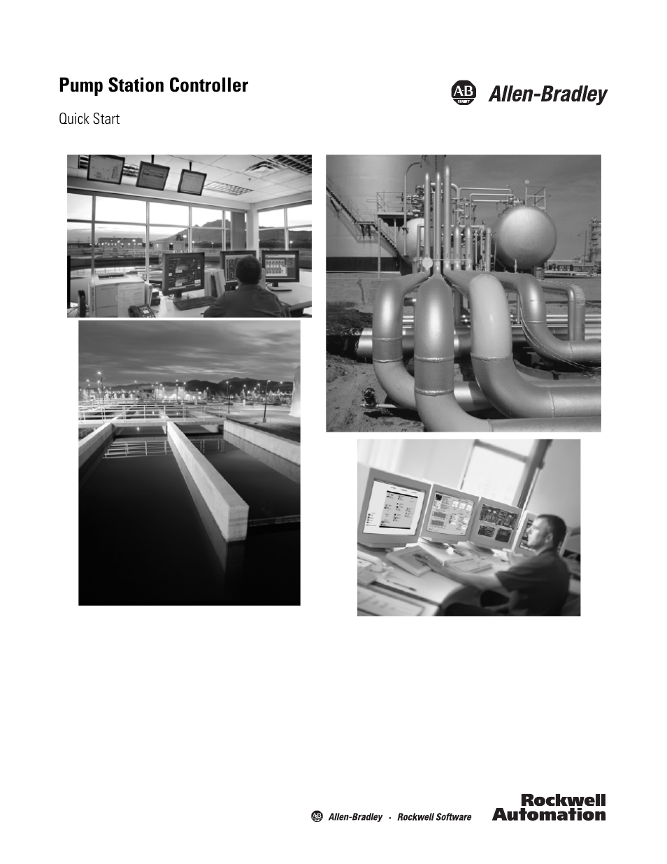 Rockwell Automation 1766-L32 Pump Station Controller Quick Start User Manual | 52 pages