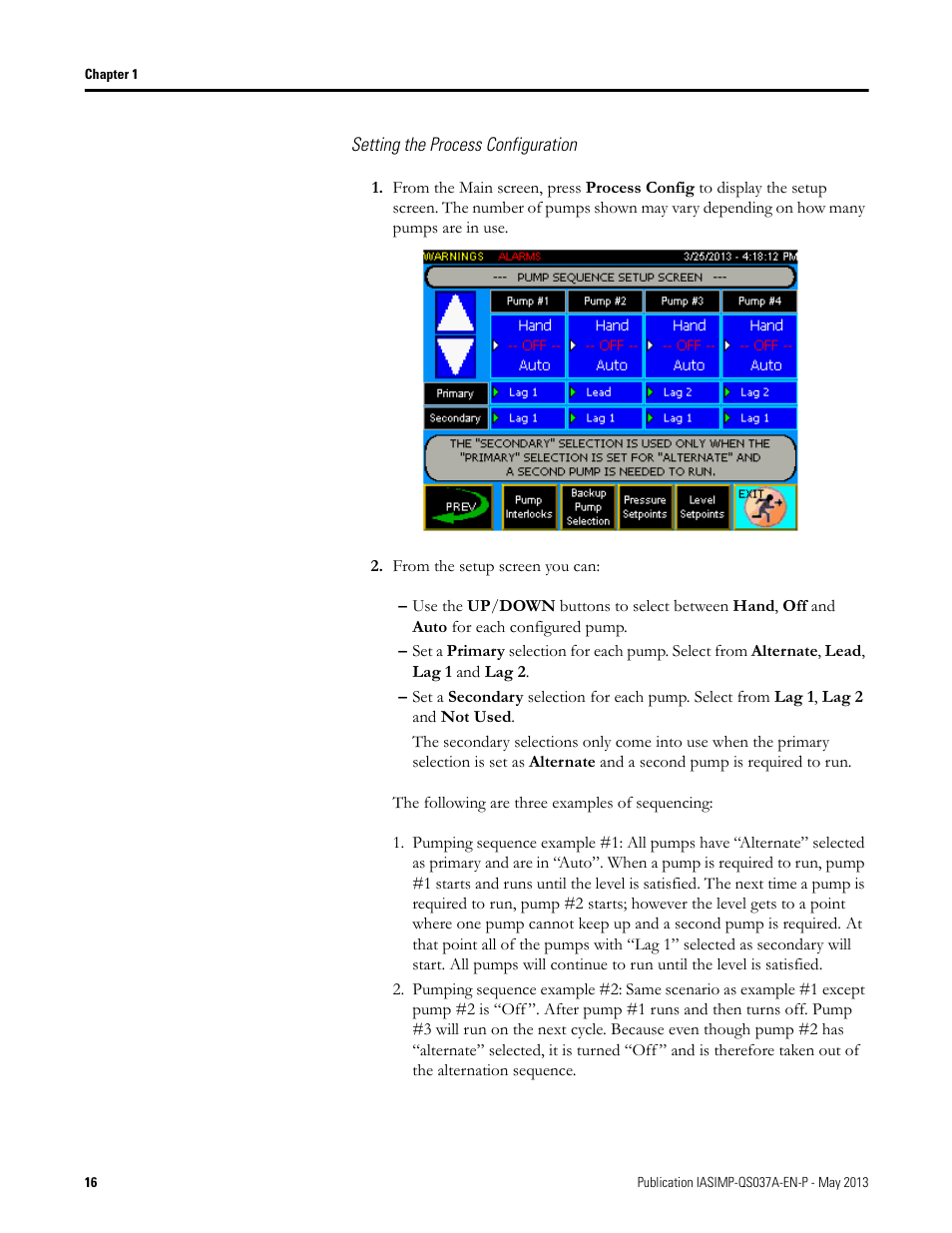 Rockwell Automation 1766-L32 Pump Station Controller Quick Start User Manual | Page 18 / 52