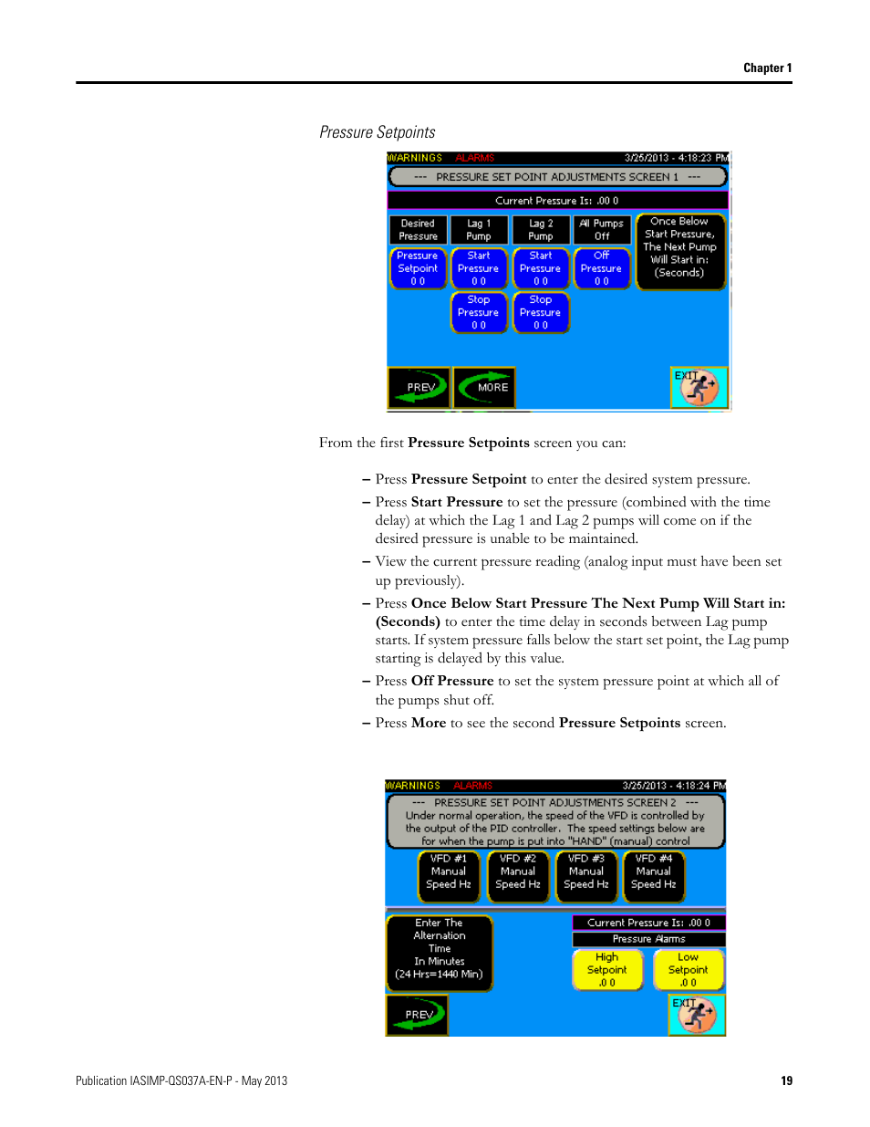 Rockwell Automation 1766-L32 Pump Station Controller Quick Start User Manual | Page 21 / 52