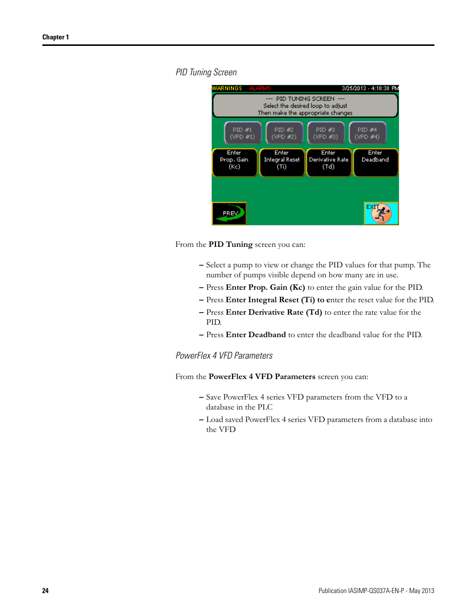 Fer to pid | Rockwell Automation 1766-L32 Pump Station Controller Quick Start User Manual | Page 26 / 52