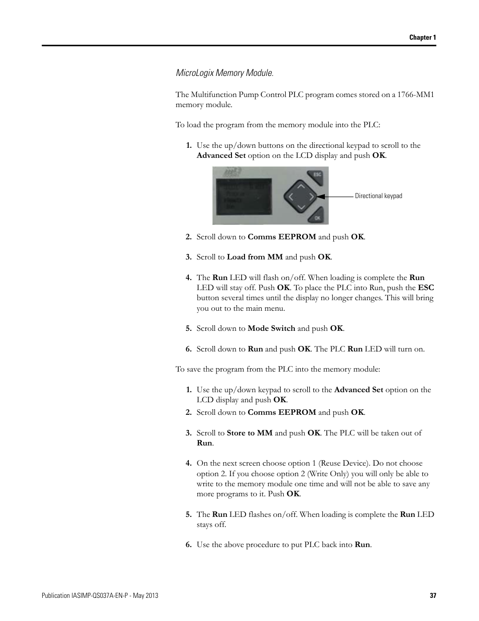 Rockwell Automation 1766-L32 Pump Station Controller Quick Start User Manual | Page 39 / 52