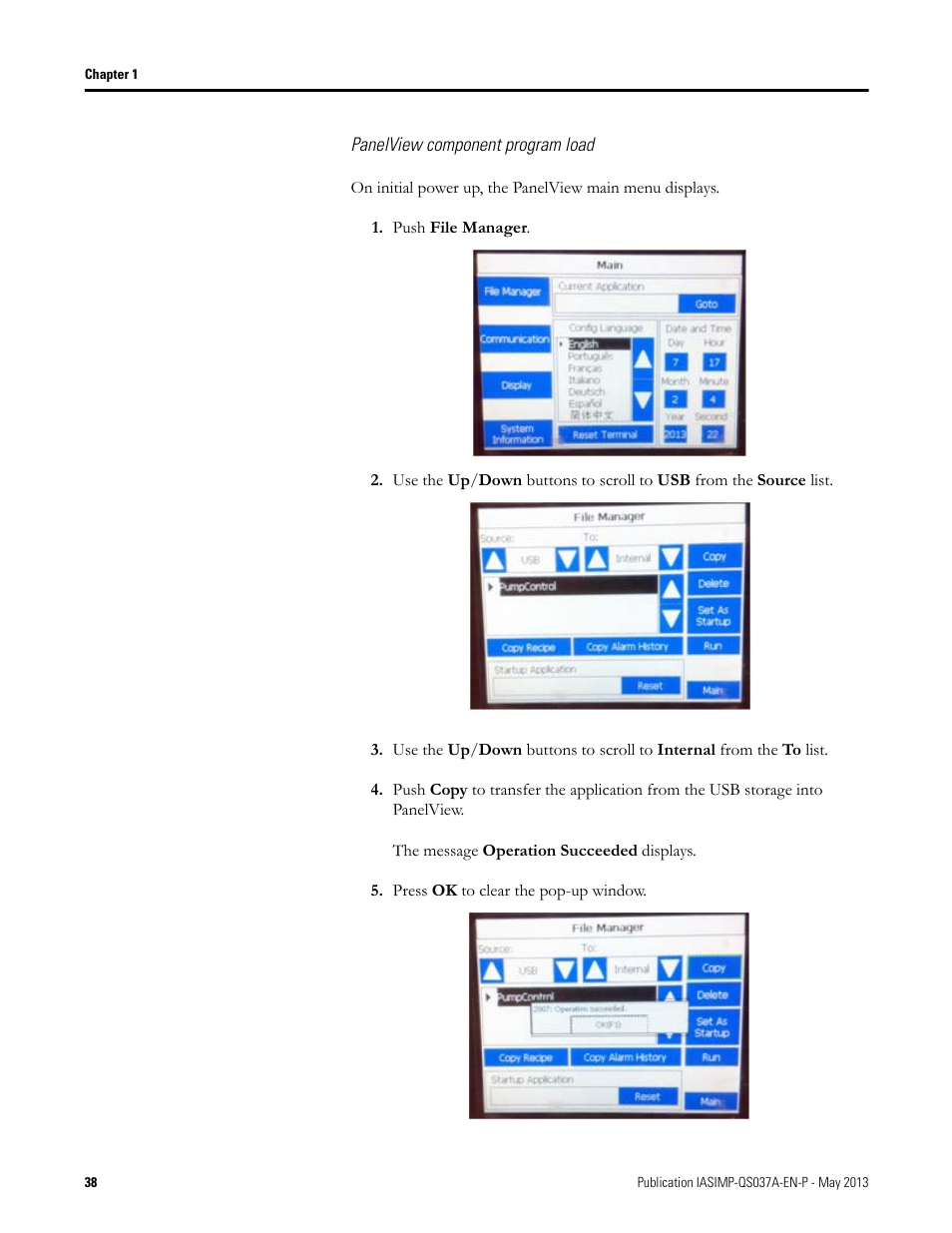 Rockwell Automation 1766-L32 Pump Station Controller Quick Start User Manual | Page 40 / 52