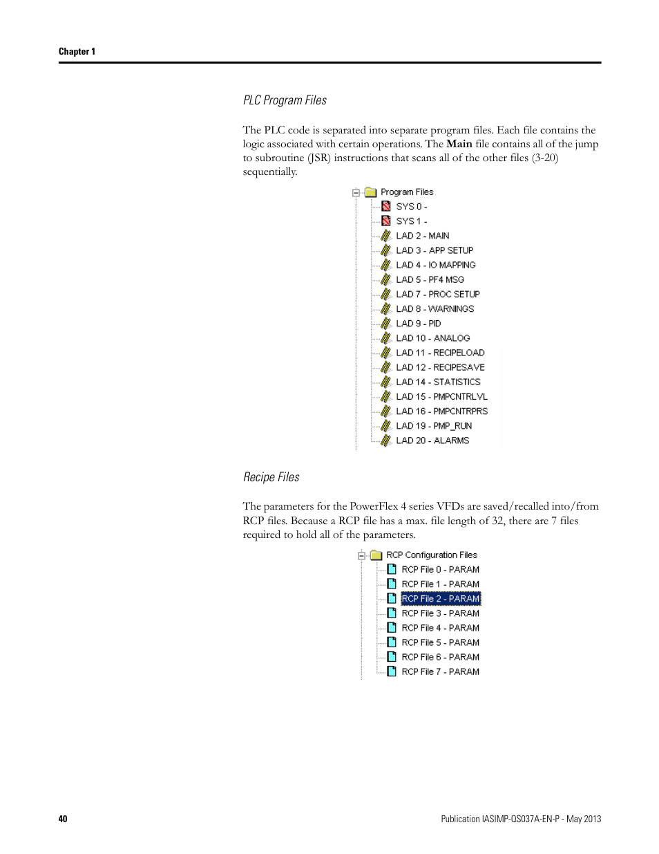 Rockwell Automation 1766-L32 Pump Station Controller Quick Start User Manual | Page 42 / 52