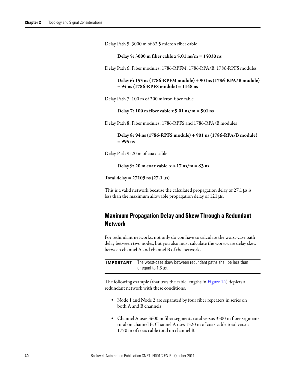 Rockwell Automation 1786-series ControlNet Fiber Media Planning and Installation Guide User Manual | Page 40 / 88